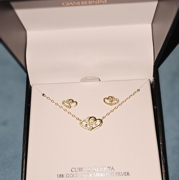 Giani Bernini 2-Pc. Double heart matching set, NWT. - Picture 2 of 7